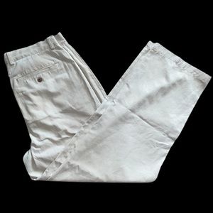 Tommy Bahama Relaxed Fit Men’s Creme Pants 36x29